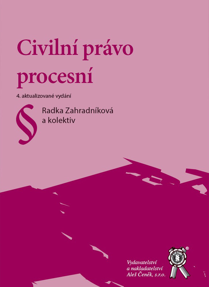 Obal knihy Civilní právo procesní